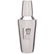 Coqueteleira 400ml com Receitas Aço Inox 